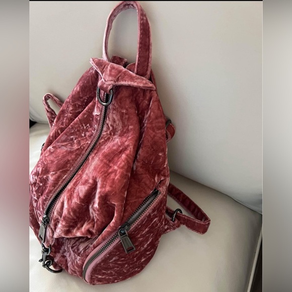 Rebecca Minkoff Mini Velvet Backpack - Picture 5 of 10